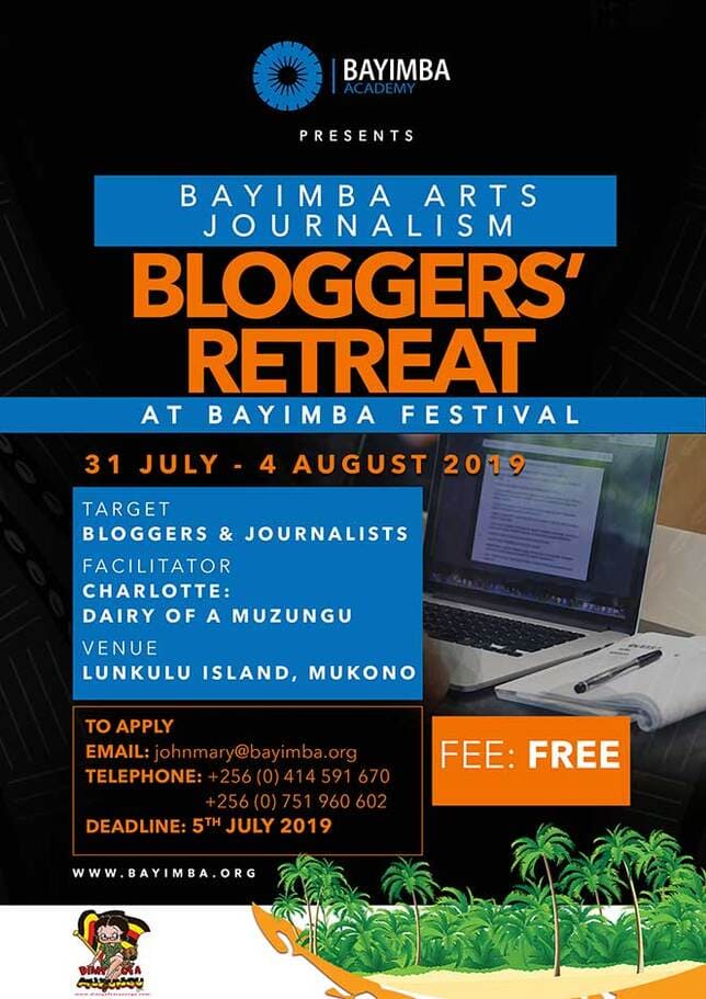 Poster 2019 Bloggers' Retreat